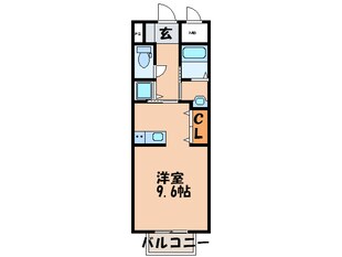 カサブランカ伊藤の物件間取画像